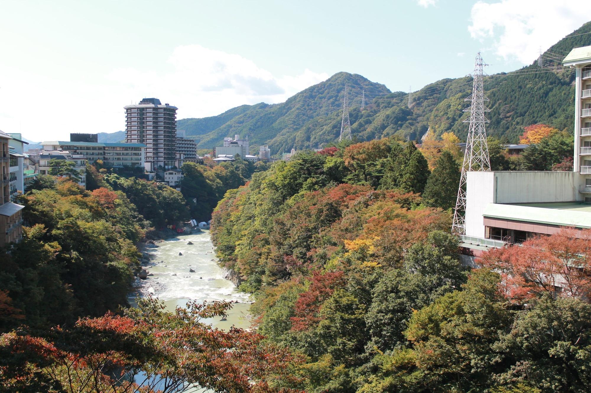 Kinugawa Onsen Sanraku Hotel Nikkó Kültér fotó