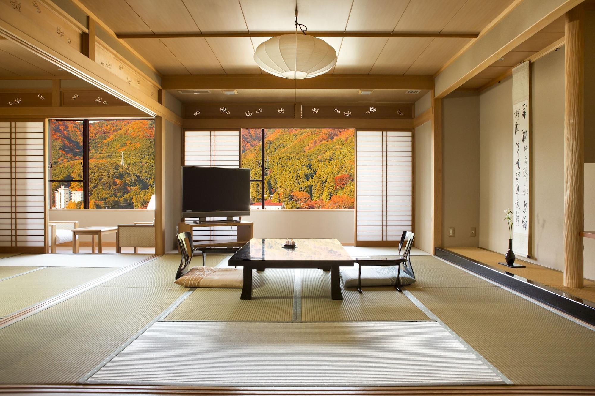 Kinugawa Onsen Sanraku Hotel Nikkó Kültér fotó