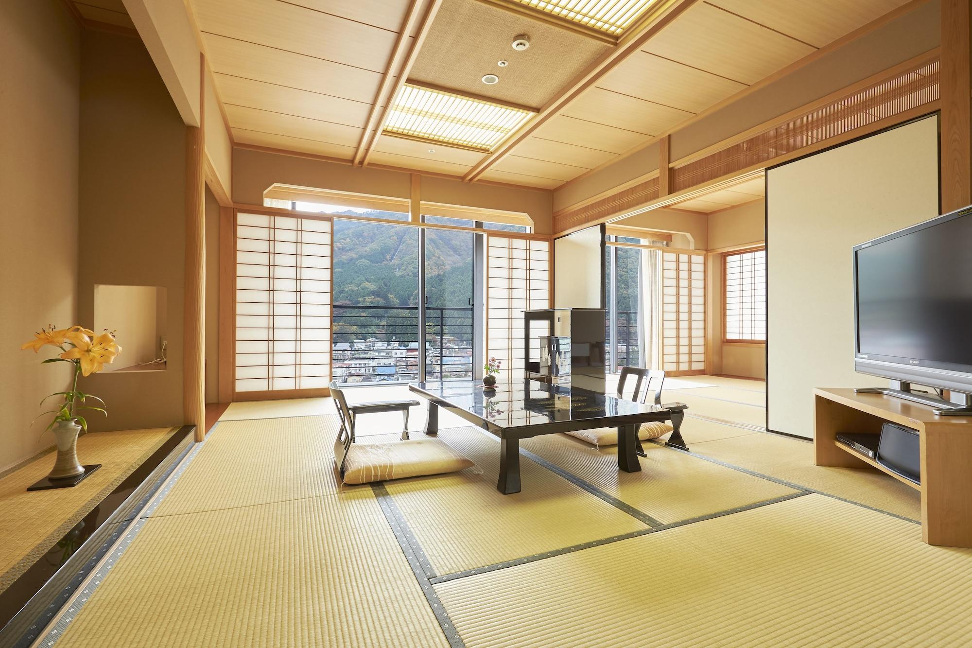 Kinugawa Onsen Sanraku Hotel Nikkó Kültér fotó