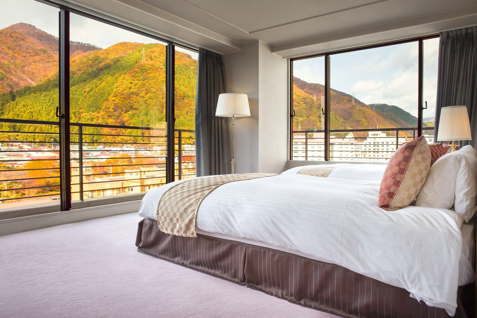 Kinugawa Onsen Sanraku Hotel Nikkó Kültér fotó